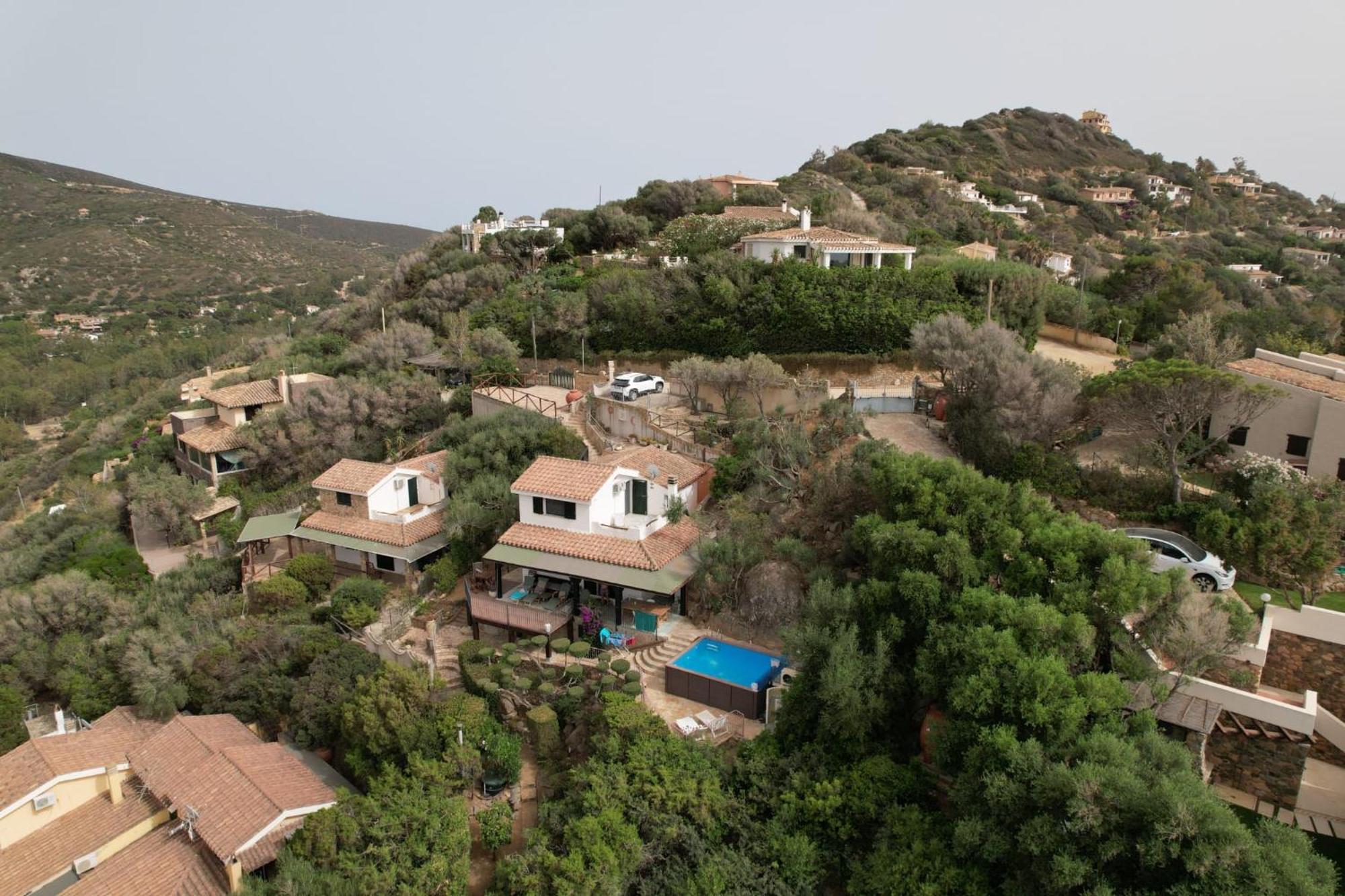 Villetta With Heated Pool And Panoramic View Torre delle Stelle Kültér fotó